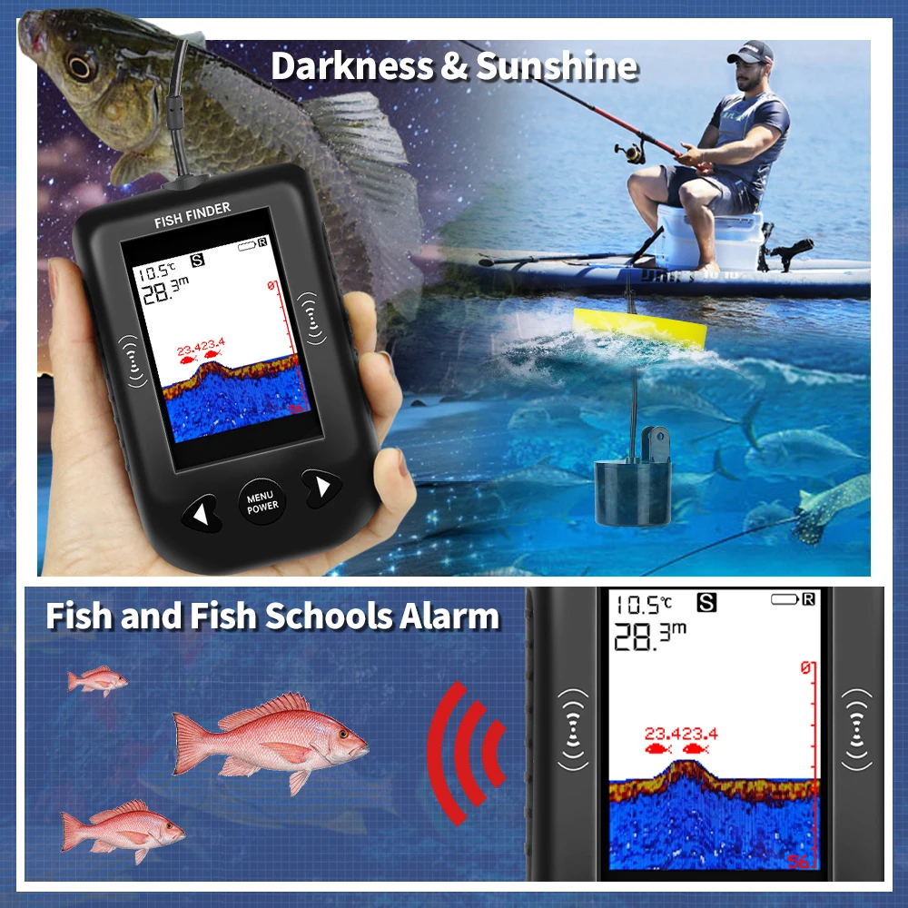 Erchang XF03 Fischfinder 45 Gr – Fishing Depth Finder Bewertung und Preis