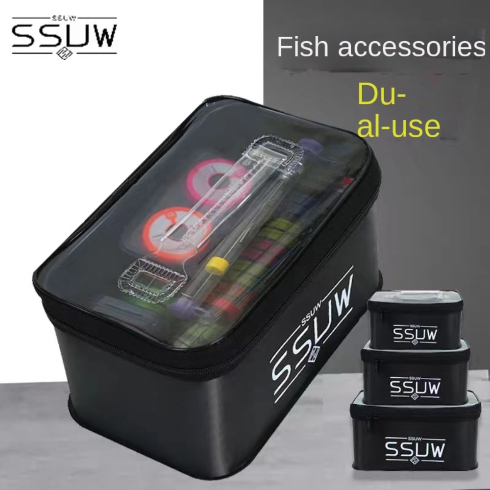 Neuer S M L EVA Lebendfisch-Ei – Fish Finder Case Bewertung und Preis